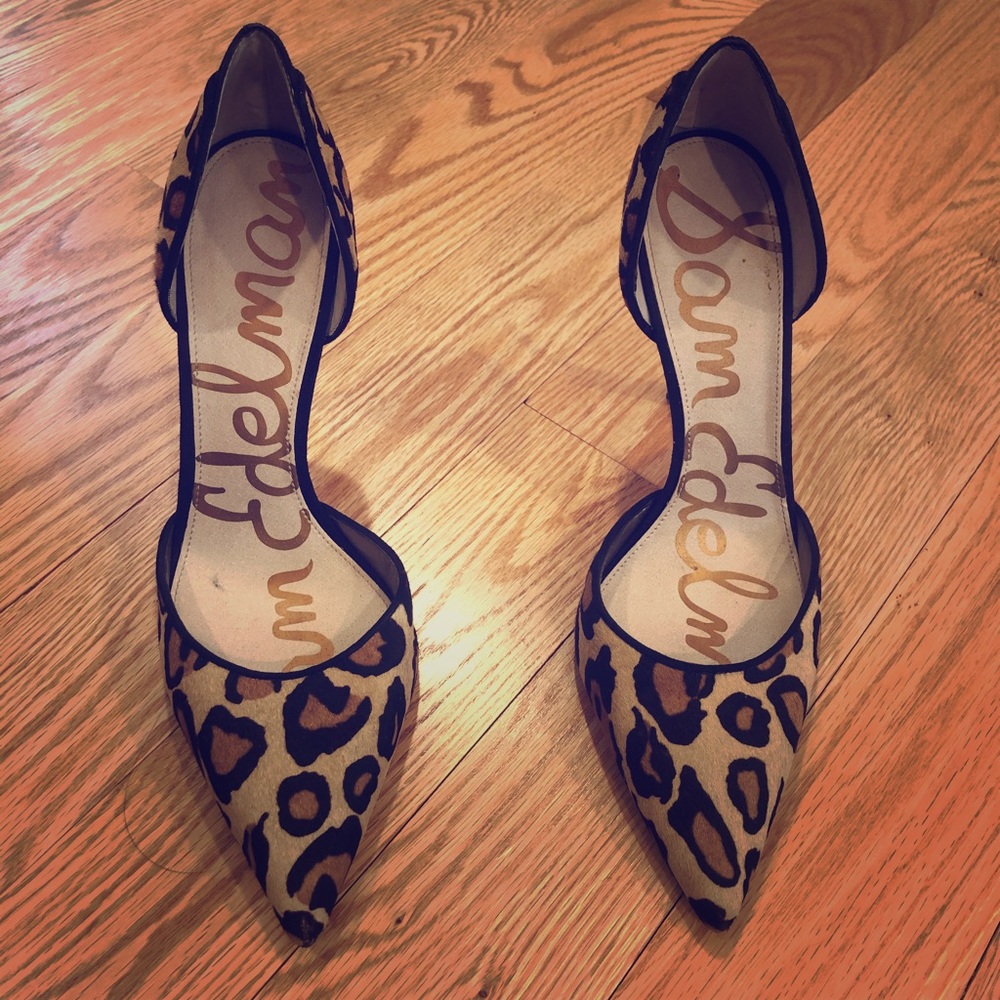Womens Delilah Dress Pump LEOPARD size 9